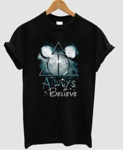 Always Believe Harry Potter Mickey Mouse T-shirt