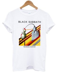 Black Sabbath Technical Ecstacy T shirt