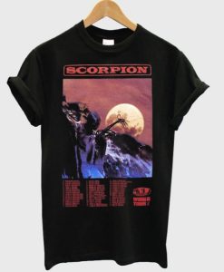 Drake Scorpion World Tour T-shirt