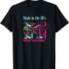 MTV Logo With Abstract Funky New Wave Lines T-Shirt