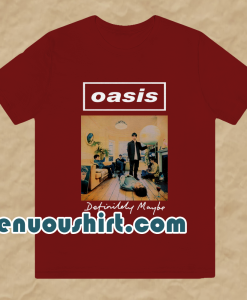 Oasis Band Definitely Maybe T-Shirt