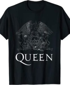 Queen Classic Crest Logo Tee