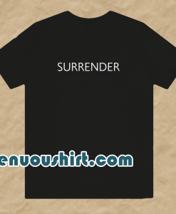 SURRENDER Unisex T-SHIRT black