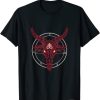 Baphomet Goat Head Gothic Clothing Pentagram Satanic Symbol T-Shirt - Copy