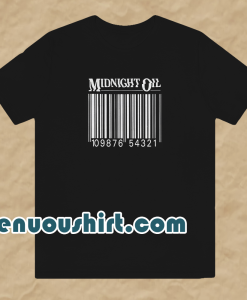 Midnight oil 10 1 t-shirt