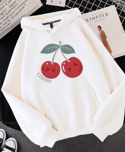 Bunny And Cherries Gesisha Hoodie