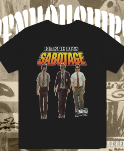 Beastie Boys Sabotage Black T Shirt TPKJ1