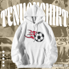 Flaming Soccer Hoodie TPKJ1