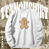 Gingerbread Man Sweatshirt Mistletoe Sweatshirt TPKJ1