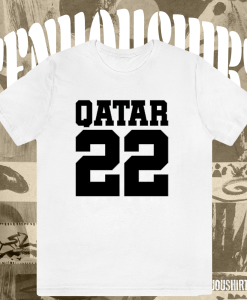 Qatar World Cup Soccer Football 2022 T Shirt TPKJ1