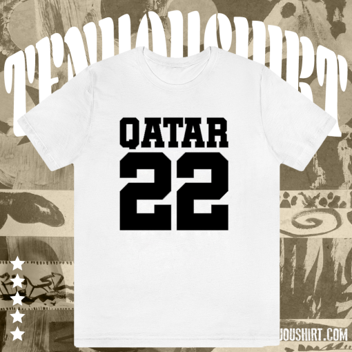 Qatar World Cup Soccer Football 2022 T Shirt TPKJ1