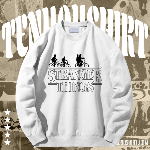 Stranger Things Pink Sweatshirt TPKJ1