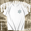 Teal Snowflake T Shirt Mistletoe Sweatshirt TPKJ1