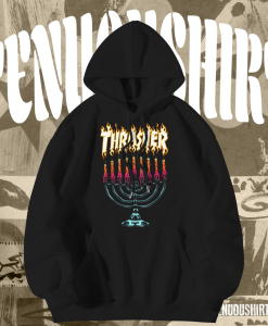 Thrasher Menorah Hoodie TPKJ1