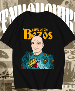 Jeff Bezos Serve or Die T-shirt TPKJ1