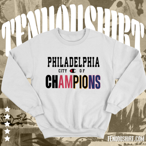 Philadelphia City of Champions Sweatshirt TPKJ1