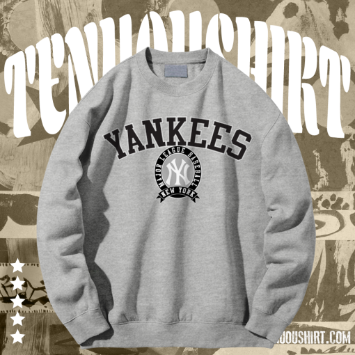 Yankee grey sweatshirts TPKJ1