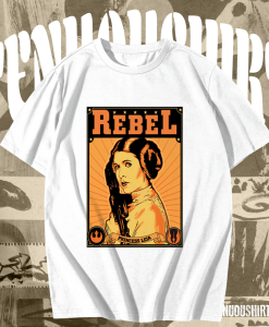 Charlie Bradbury’s Princess Leia Rebels T-Shirt Pj TPKJ1