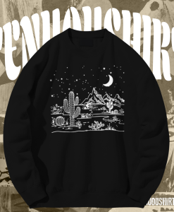 Desert starry night Sweatshirt TPKJ1