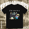 Drunk Friends Homer Simpson Bender Rick And Morty Peter Griffin Sterling Archer t shirt TPKJ1