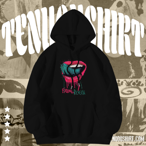 Falling In Reverse Lips Hoodie TPKJ1