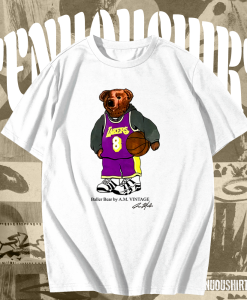 Bear Kobe Bryant T Shirt TPKJ1