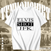 ELVIS SHOT JFK, La Haine Film T-Shirt TPKJ1