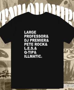 Large Professor Dj Premier Pete Rock T-Shirt TPKJ1