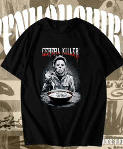 Michael Myers Halloween Cereal Killer T-Shirt TPKJ1