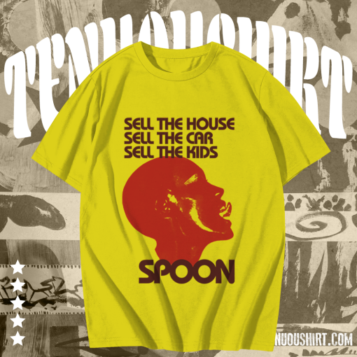 Spoon Sell The House Car Kids T-shirt TPKJ1
