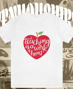 Valentines Day Teacher T-Shirt TPKJ1