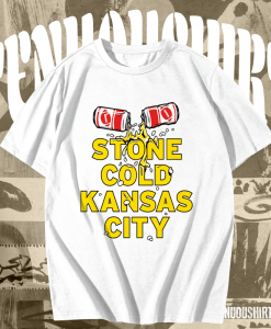 Stone cold kansas city t shirt TPKJ1