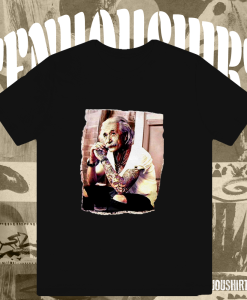 Albert Einstein tattoo t shirt Black TPKJ1