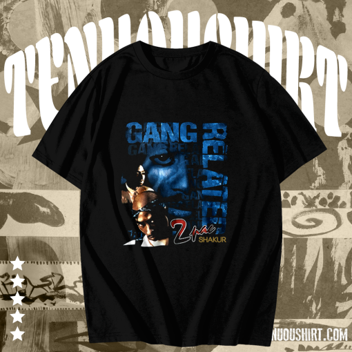 Gang Related 2Pac Shakur T-shirt TPKJ1