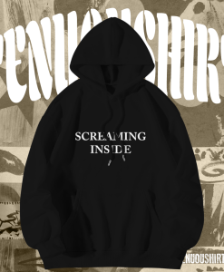 Screaming Inside Hoodie TPKJ1