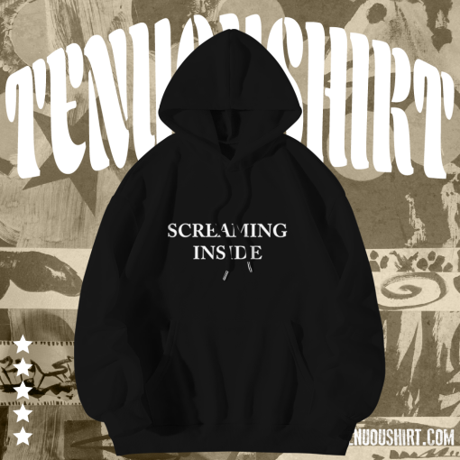 Screaming Inside Hoodie TPKJ1