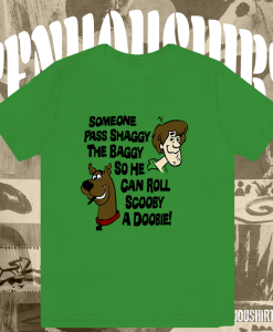 Shaggy scooby doo t shirt TPKJ1