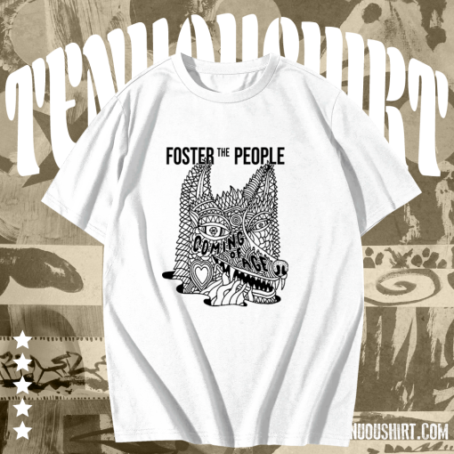 Foster The People Coming Of Age T-shirt TPKJ1