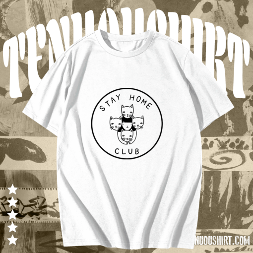 Stay Home Club T-shirt TPKJ1