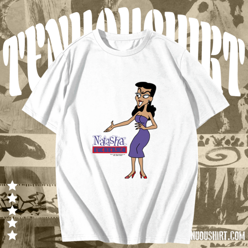 Vtg 1991 Natasha Fatale T Shirt KM TPKJ1