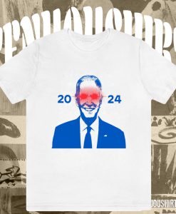 Joe Biden Embraces Dark Brandon T-Shirt TPKJ3