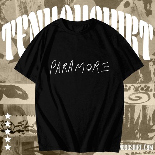 paramore logo T-Shirt TPKJ3