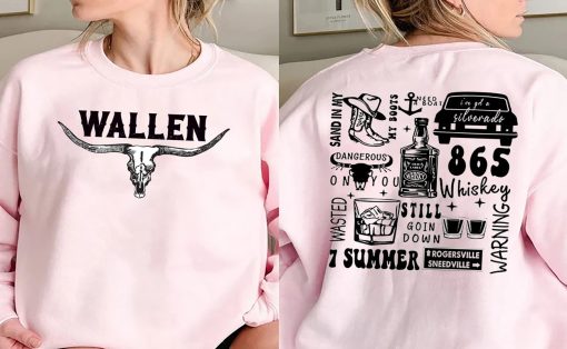 Morgan Wallen Dangerous Album Sweatshirt Twoside