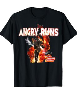 Angry Run Good Morning Football T-Shirt