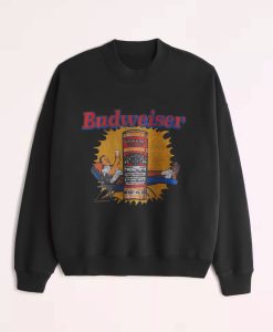 Budweiser Graphic Crew Sweatshirt