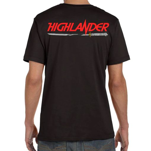 Highlander T Shirt Back