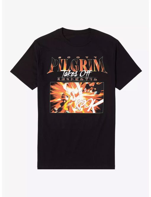 Scott Pilgrim Takes Off Explosion Fight T-Shirt