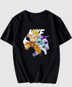 Nike Son Goku Vs Frieza Dragon Ball Z Fighting T-shirt