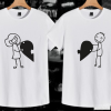 Valentines Day Matching Couple Tshirt RS