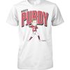 BROCK PURDY CARICATURE T SHIRT